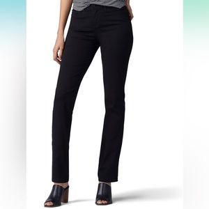 Lee straight leg mid rise regular fit